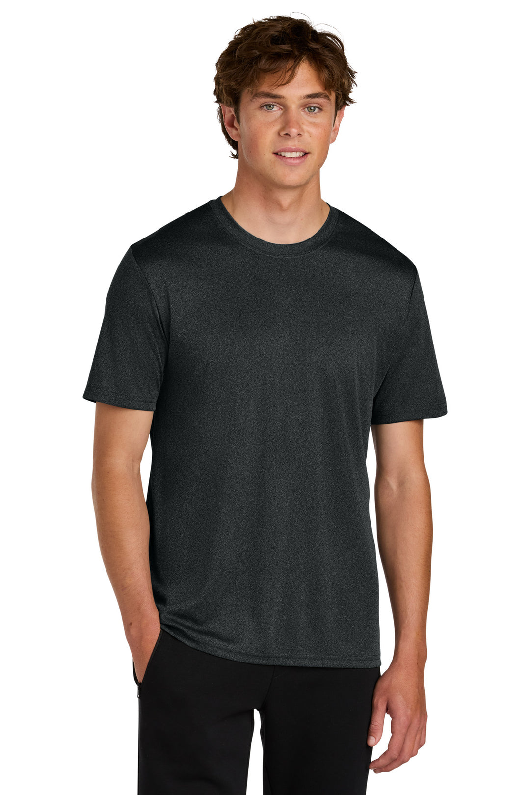 Port &amp; Co Heather Performance Tee