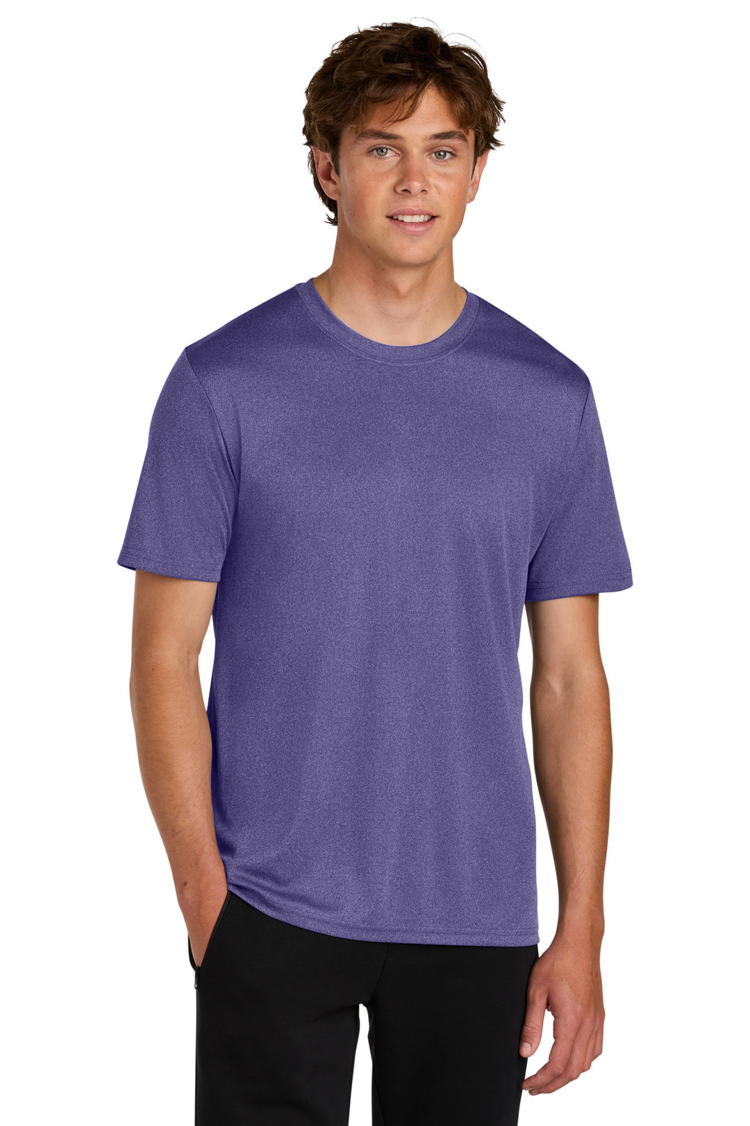 Port &amp; Co Heather Performance Tee