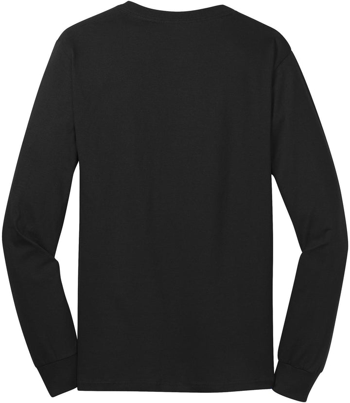 Port & Co Long Sleeve Core Cotton Tee. PC54LS