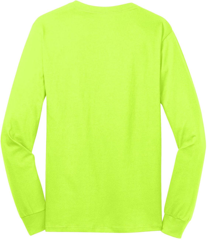 Port & Co Long Sleeve Core Cotton Tee. PC54LS