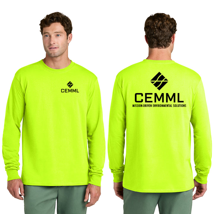 Unisex CEMML Safety Long Sleeve Cotton Tee