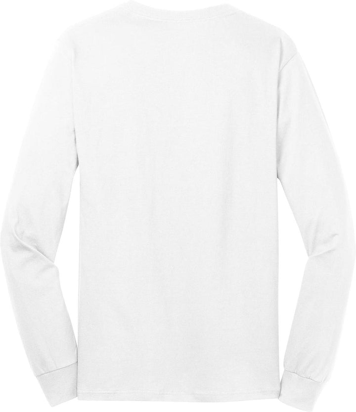 Port & Co Long Sleeve Core Cotton Tee. PC54LS