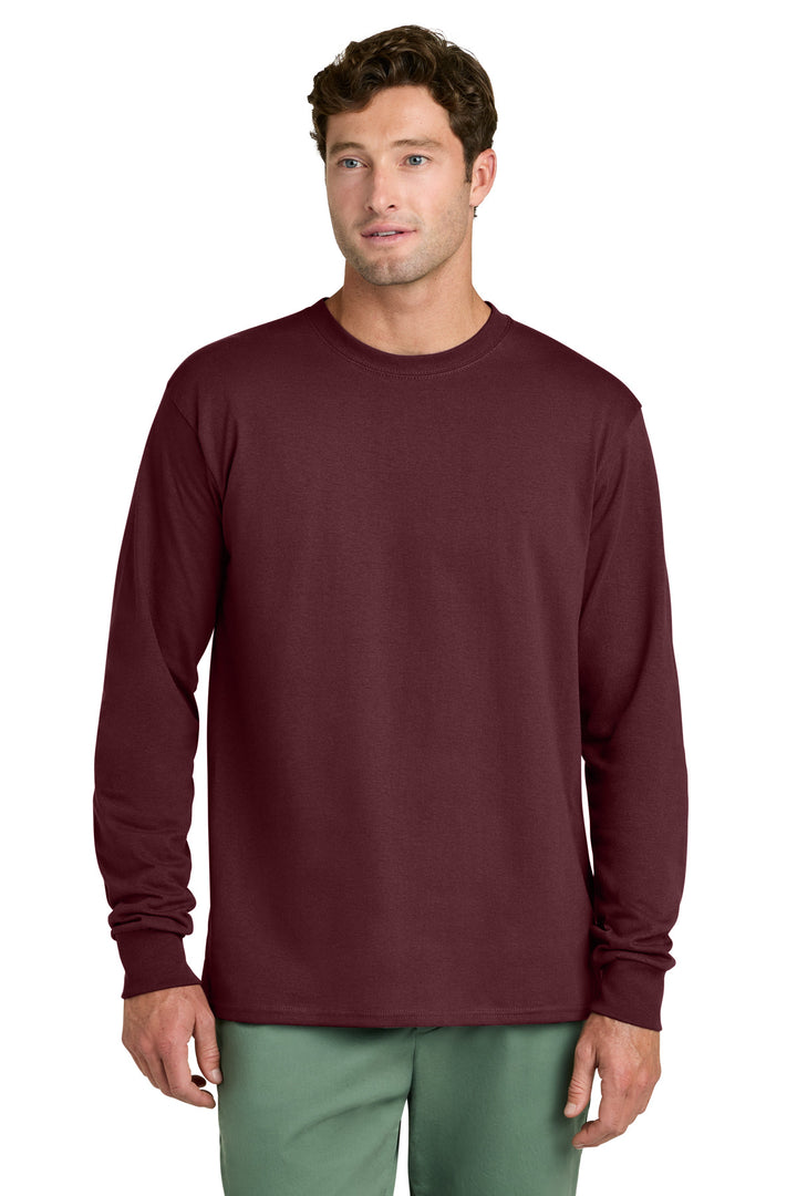 Port &amp; Co PC54LS Long Sleeve Core Cotton Tee