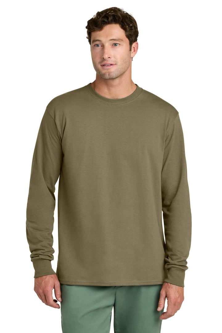 Port &amp; Co PC54LS Long Sleeve Core Cotton Tee