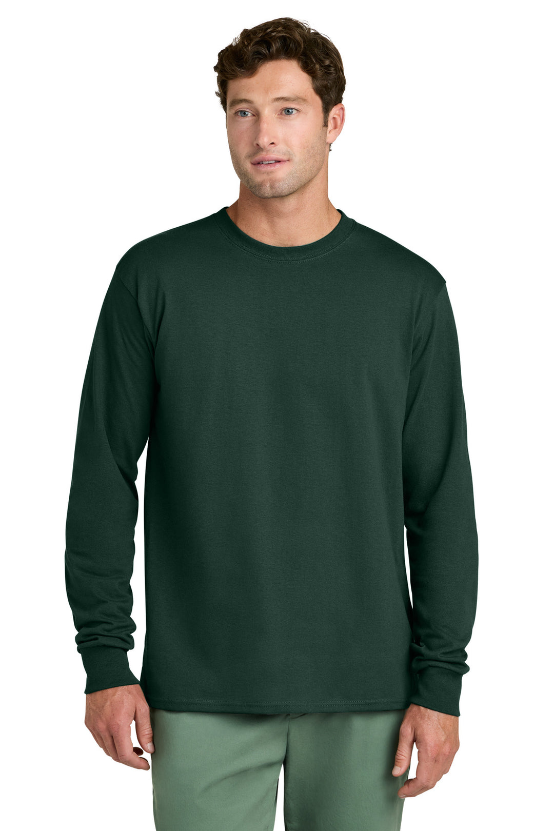 Port &amp; Co PC54LS Long Sleeve Core Cotton Tee