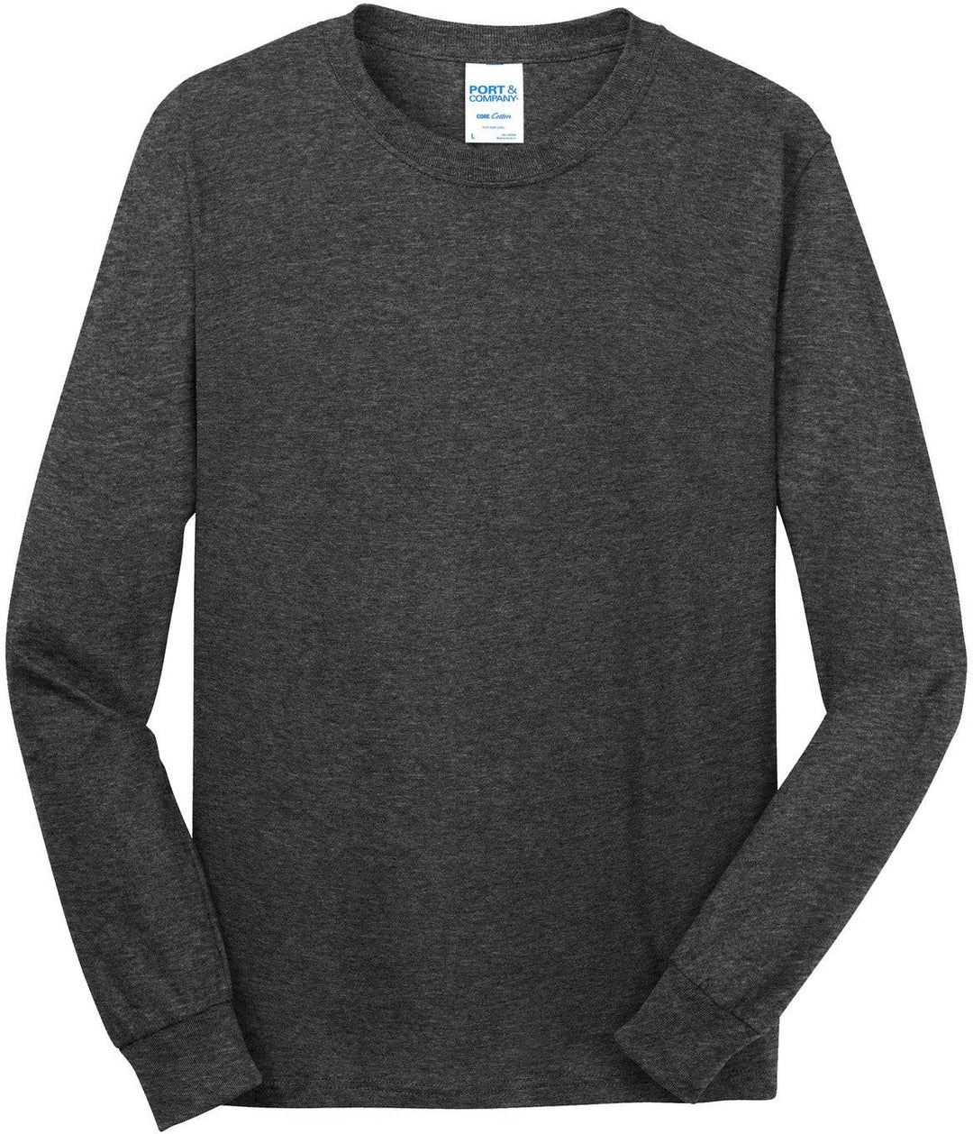 Port & Co Long Sleeve Core Cotton Tee. PC54LS