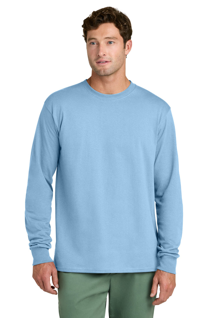 Port &amp; Co PC54LS Long Sleeve Core Cotton Tee