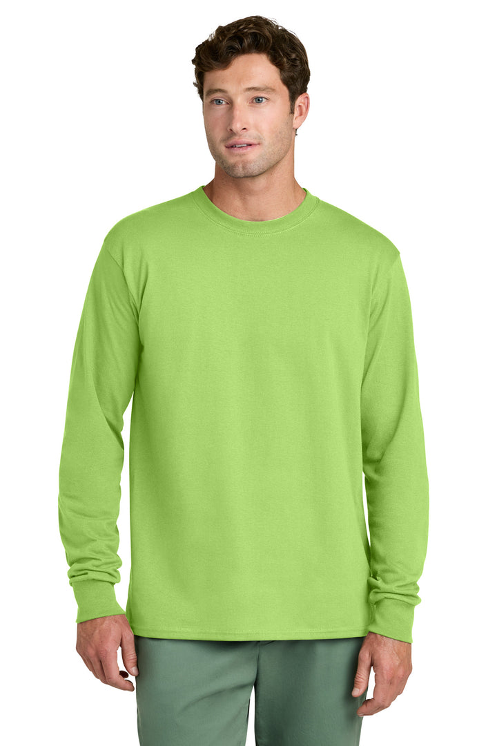 Port &amp; Co PC54LS Long Sleeve Core Cotton Tee