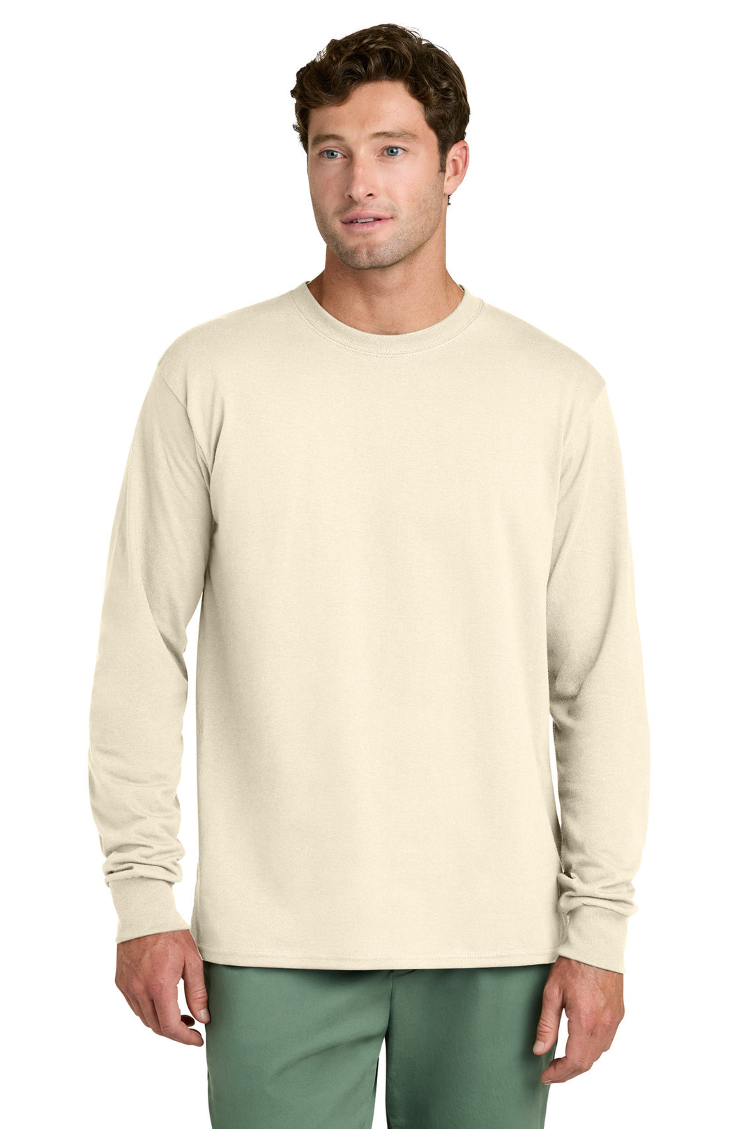 Port &amp; Co PC54LS Long Sleeve Core Cotton Tee
