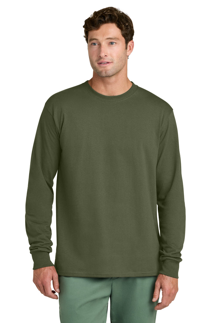 Port &amp; Co PC54LS Long Sleeve Core Cotton Tee