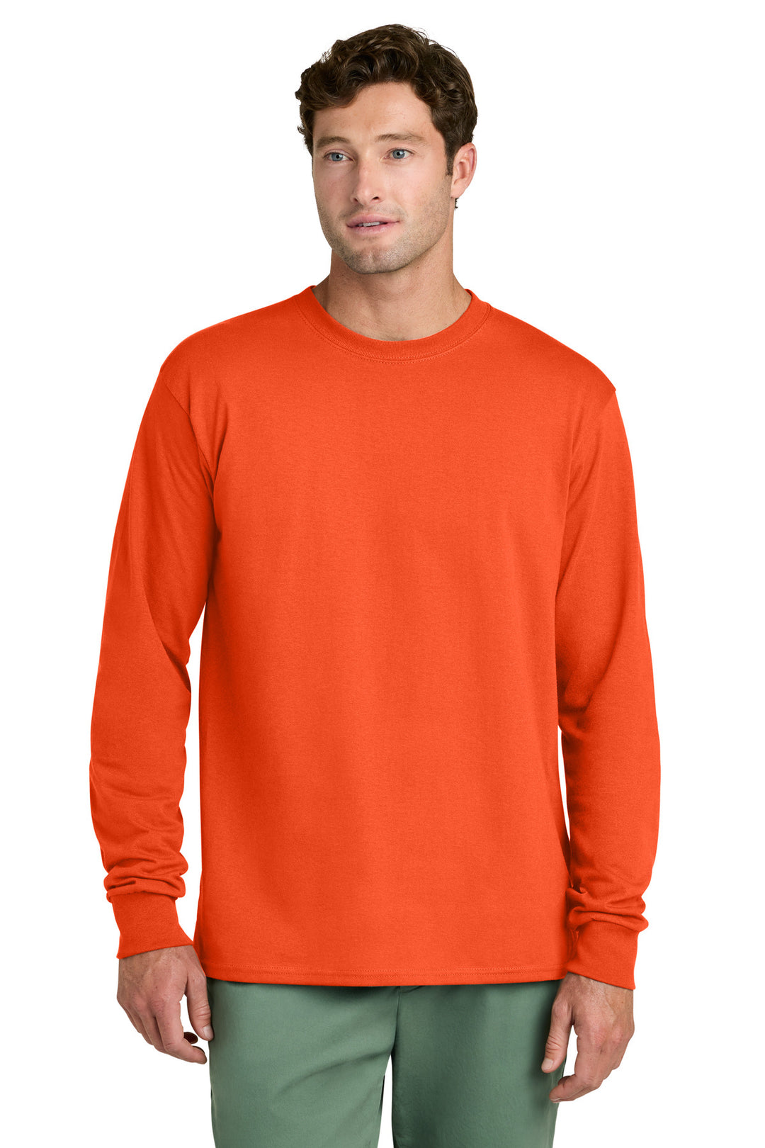 Port &amp; Co PC54LS Long Sleeve Core Cotton Tee