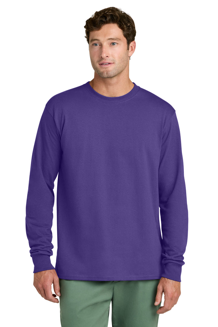 Port &amp; Co PC54LS Long Sleeve Core Cotton Tee