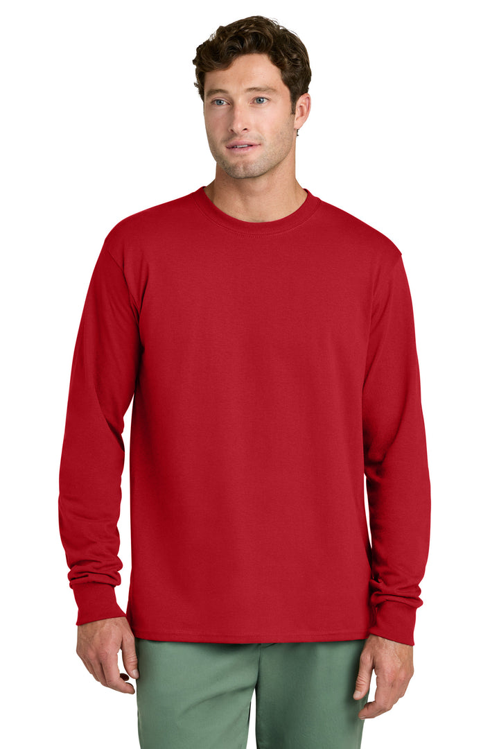 Port &amp; Co PC54LS Long Sleeve Core Cotton Tee