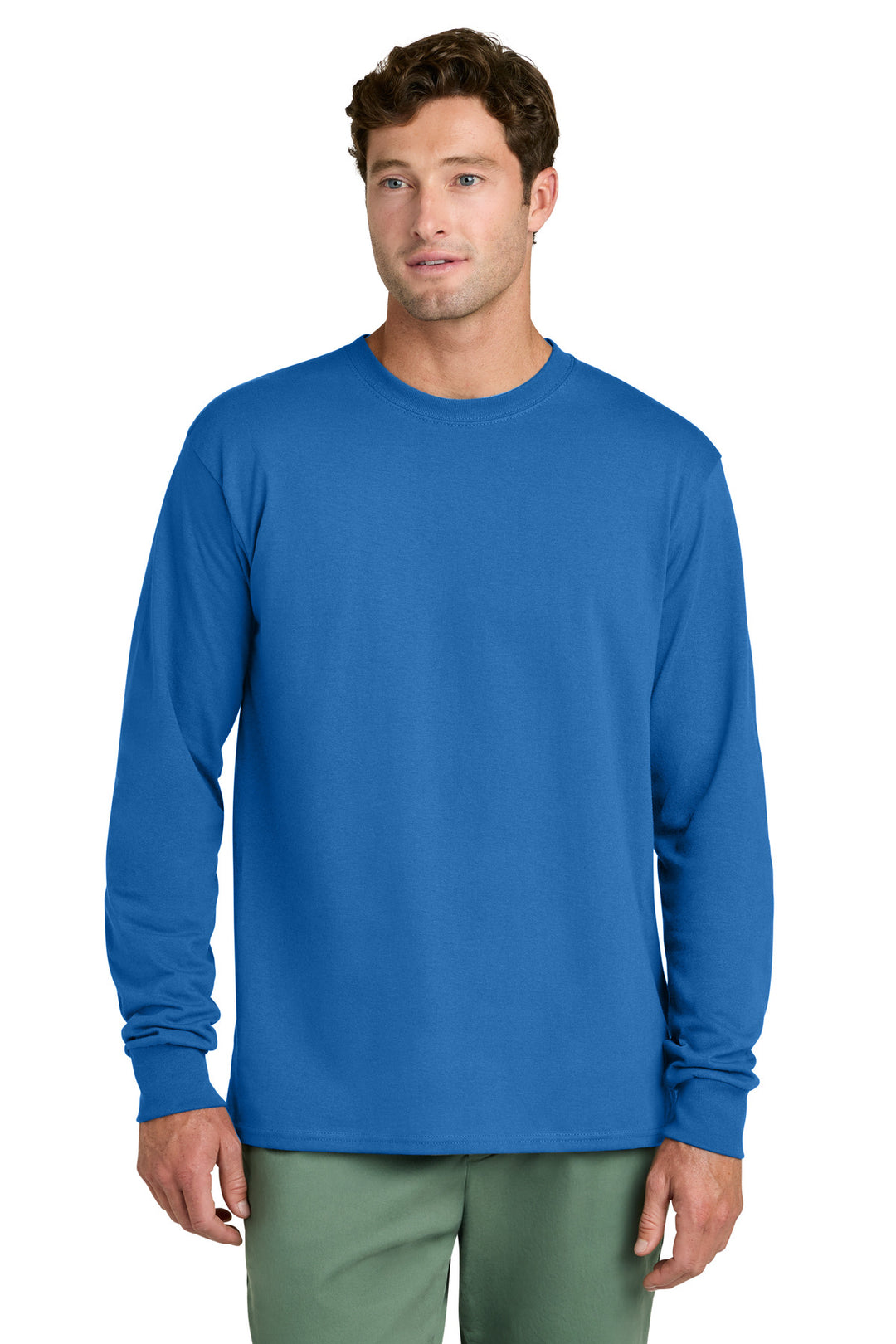 Port &amp; Co PC54LS Long Sleeve Core Cotton Tee