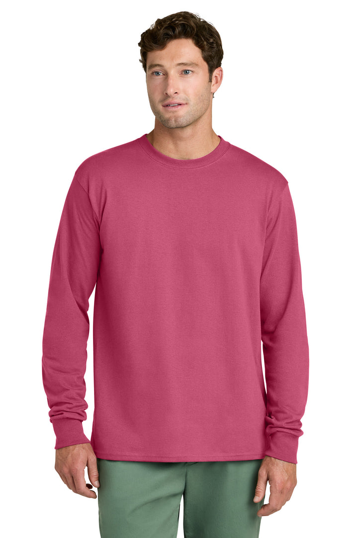 Port &amp; Co PC54LS Long Sleeve Core Cotton Tee