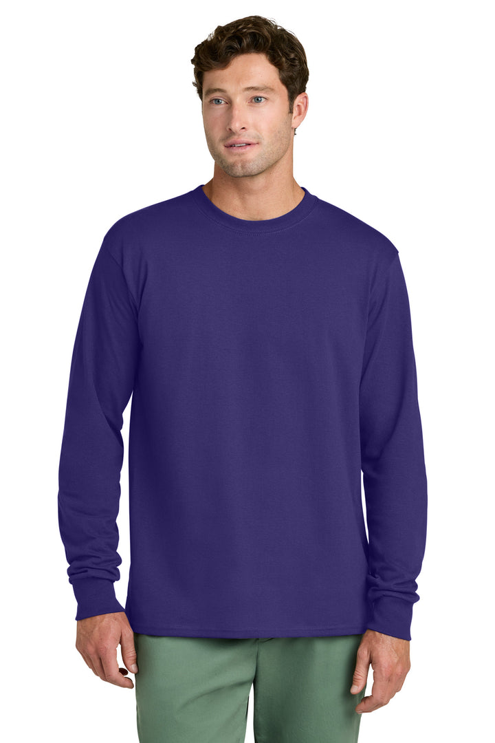 Port &amp; Co PC54LS Long Sleeve Core Cotton Tee