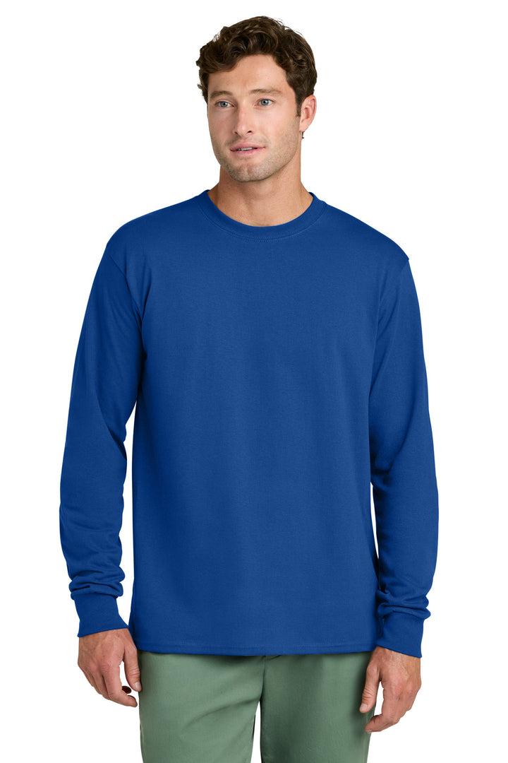 Port &amp; Co PC54LS Long Sleeve Core Cotton Tee