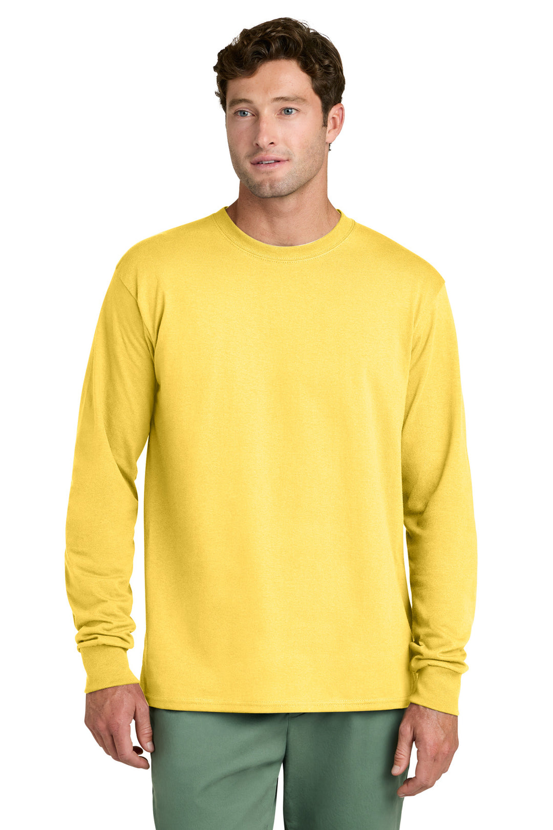 Port &amp; Co PC54LS Long Sleeve Core Cotton Tee