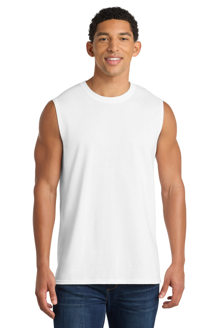 Port &amp; Co PC54SL Core Cotton Sleeveless Tee