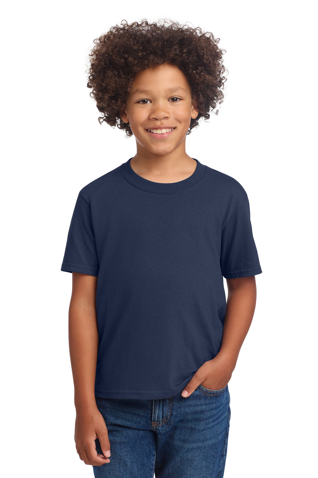 Port &amp; Co Youth Core Cotton DTG Tee