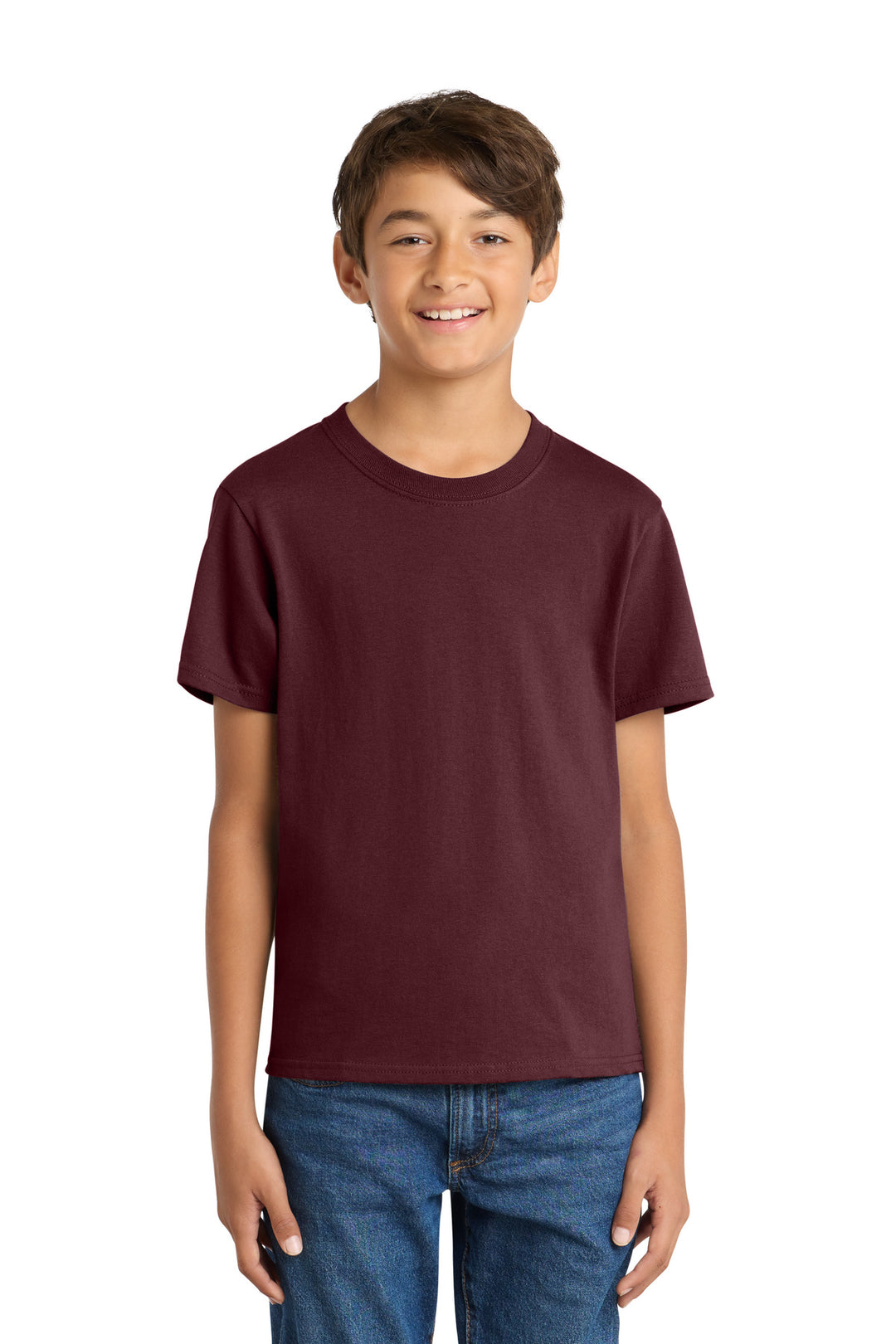 Port &amp; Co Youth Core Cotton Tee