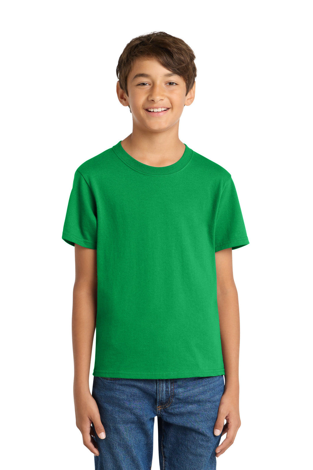 Port &amp; Co Youth Core Cotton Tee