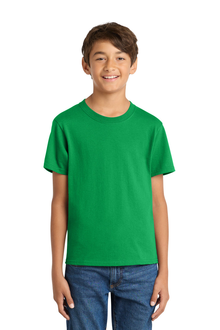 Port &amp; Co Youth Core Cotton Tee