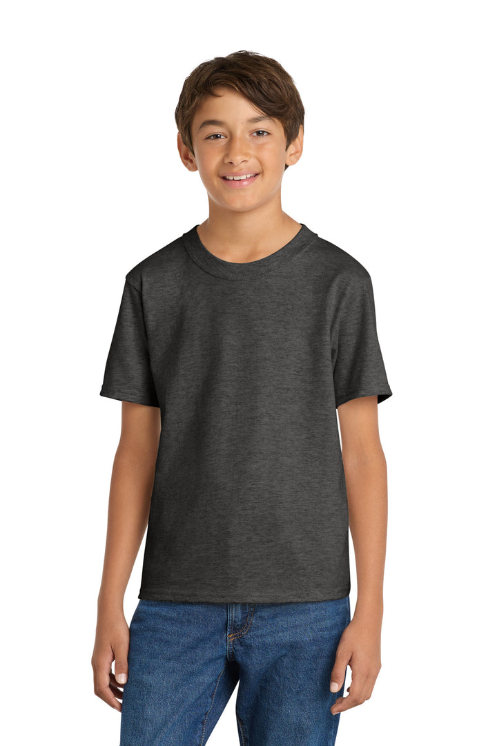Port &amp; Co Youth Core Cotton Tee