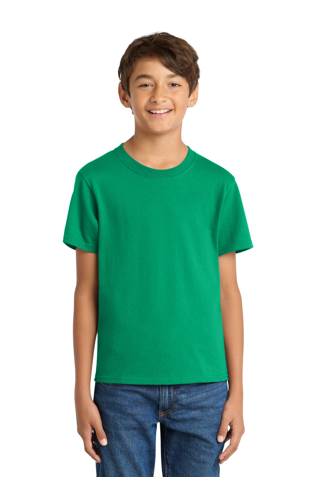 Port &amp; Co Youth Core Cotton Tee