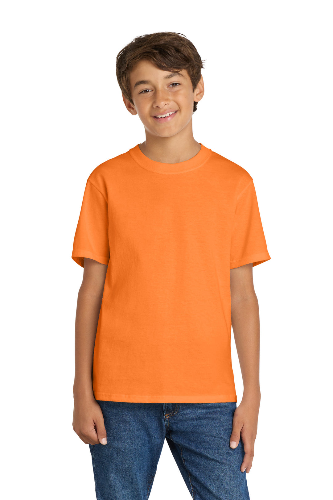 Port &amp; Co Youth Core Cotton Tee