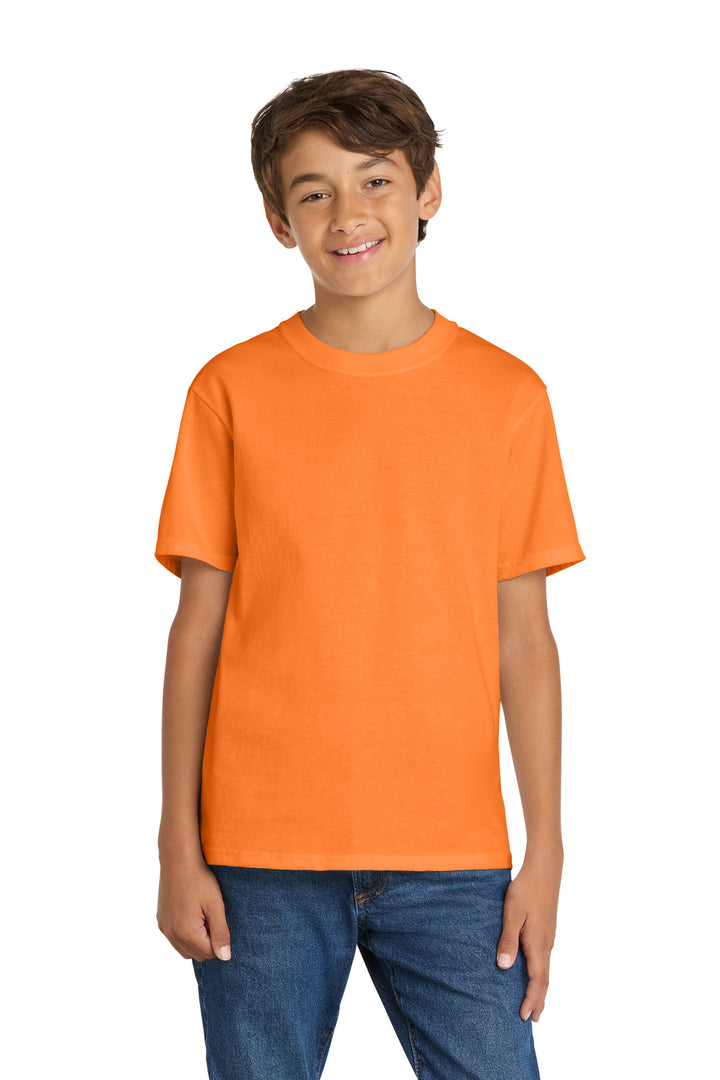 Port &amp; Co Youth Core Cotton Tee