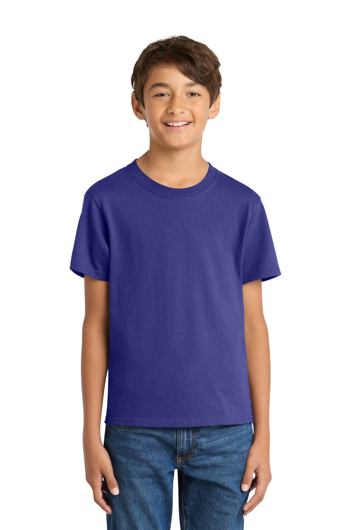 Port &amp; Co Youth Core Cotton Tee