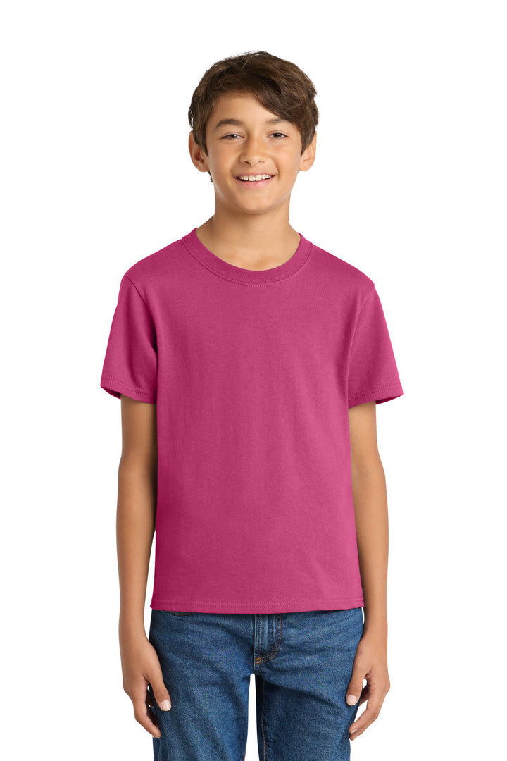 Port &amp; Co PC54Y Youth Core Cotton Tee