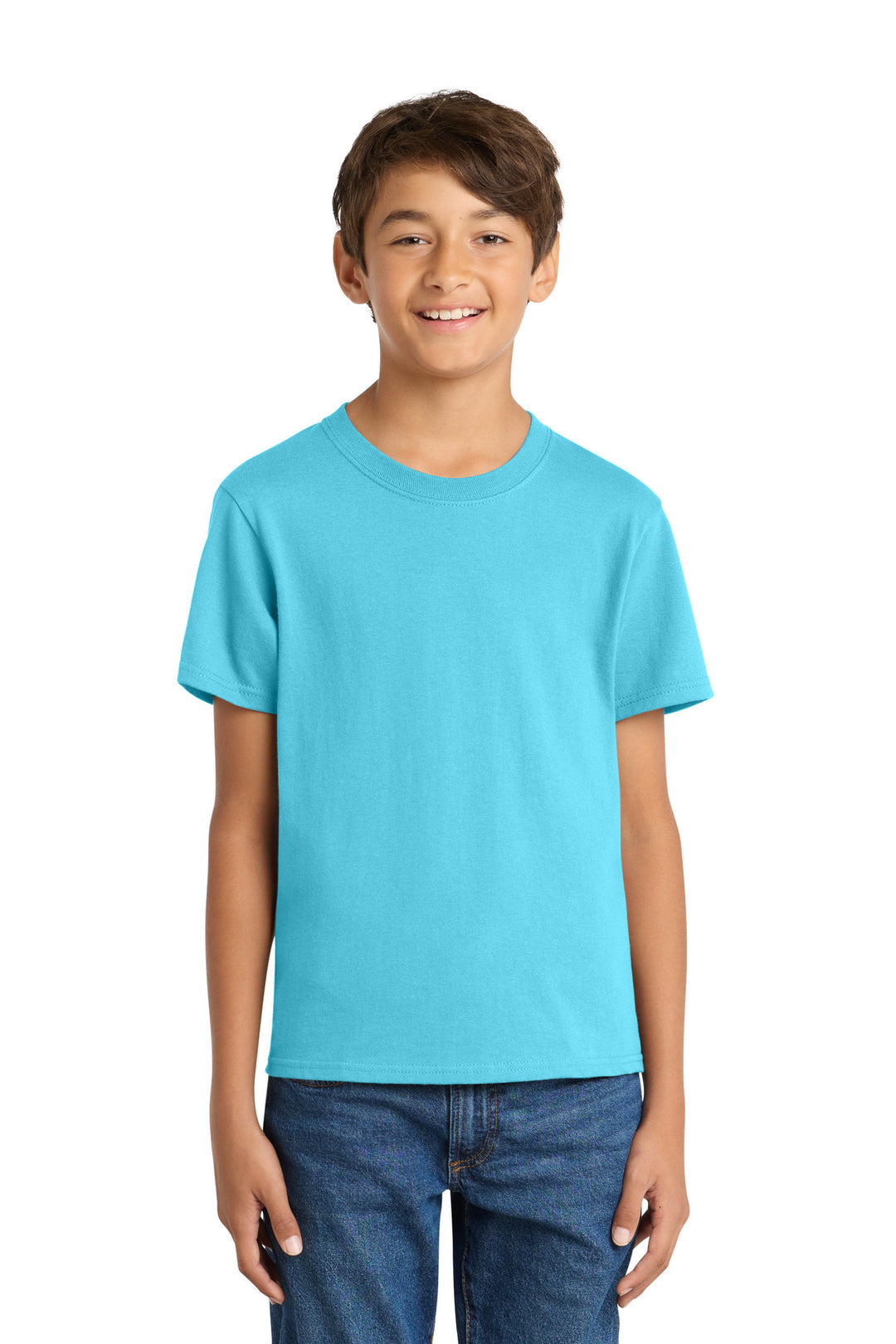 Port &amp; Co Youth Core Cotton Tee
