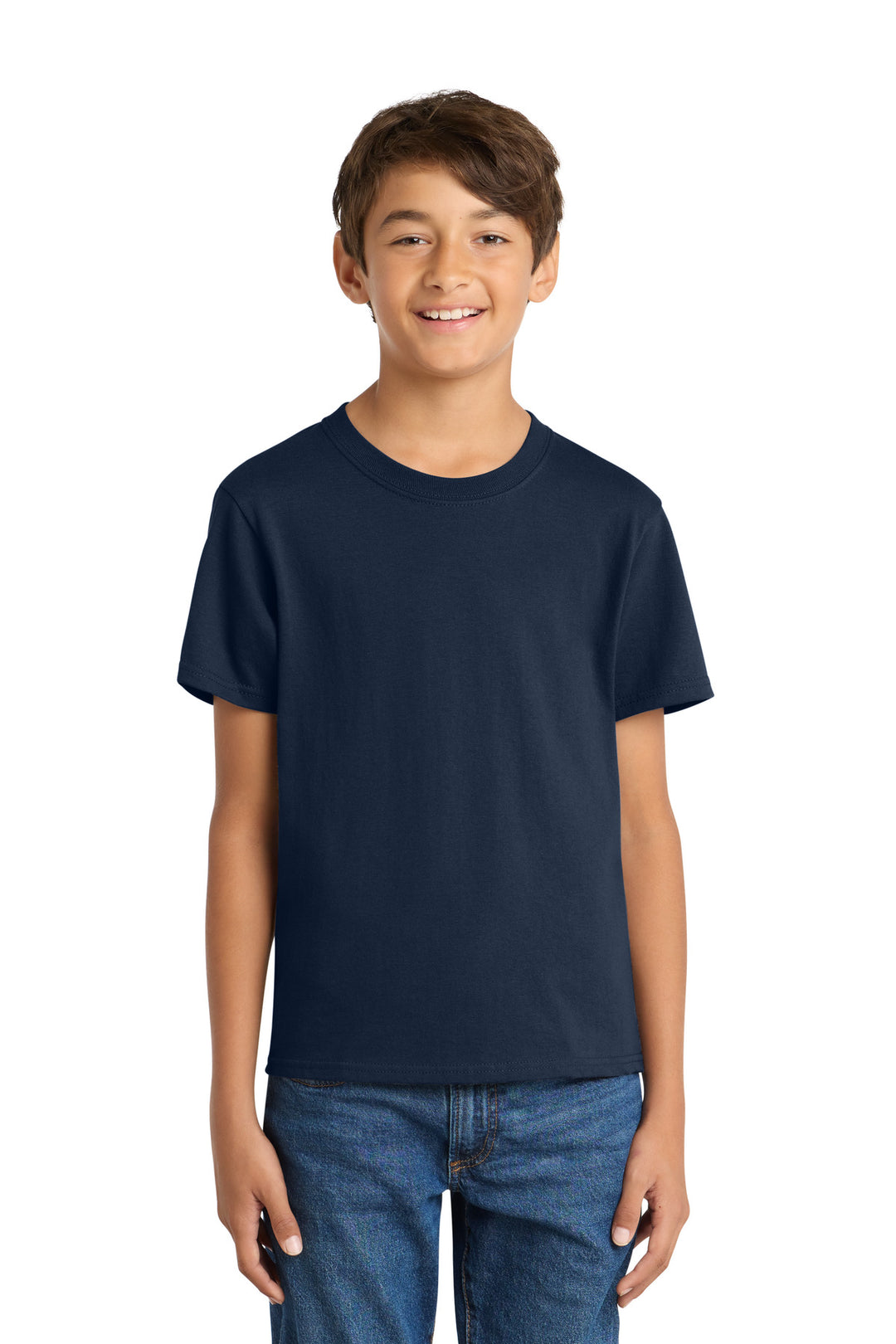 Port &amp; Co Youth Core Cotton Tee