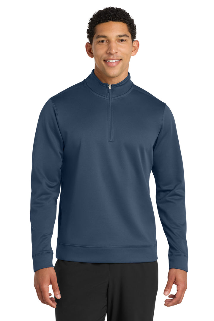 Port &amp; Co Performance Fleece 1/4-Zip Pullover Sweatshirt