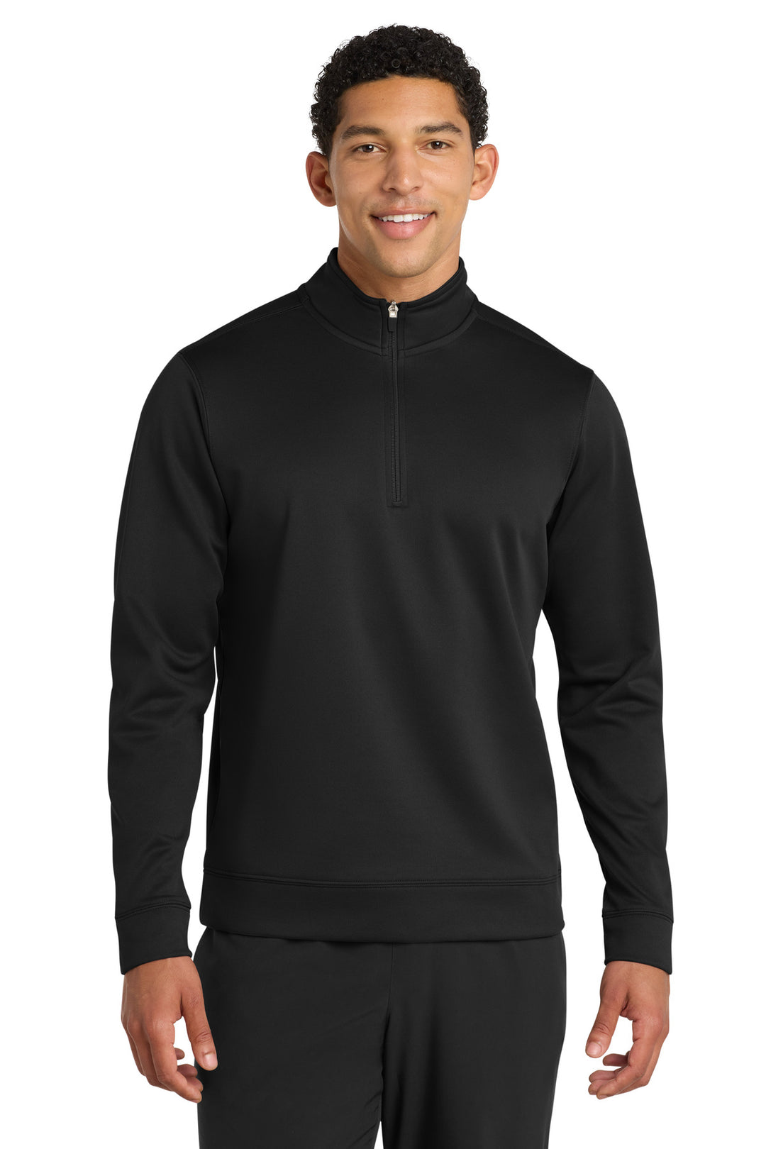 Port &amp; Co Performance Fleece 1/4-Zip Pullover Sweatshirt