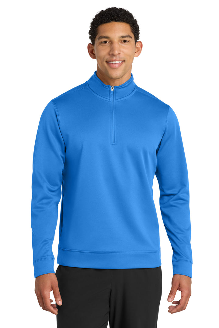 Port &amp; Co Performance Fleece 1/4-Zip Pullover Sweatshirt