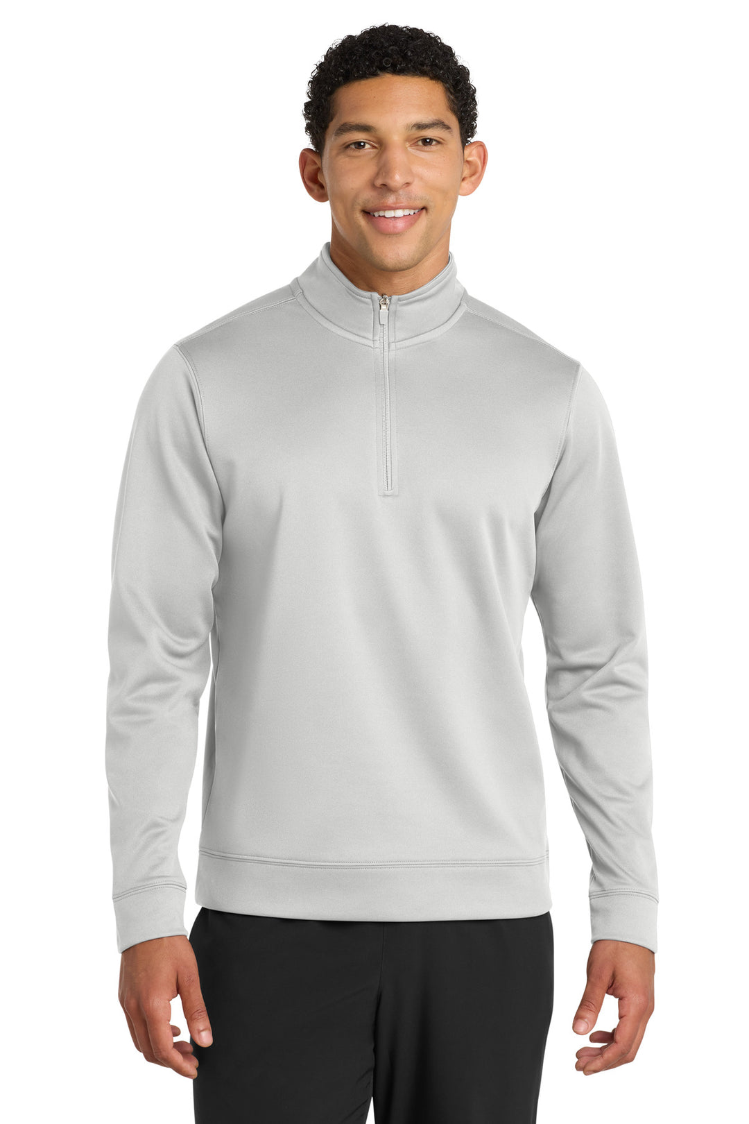 Port &amp; Co Performance Fleece 1/4-Zip Pullover Sweatshirt