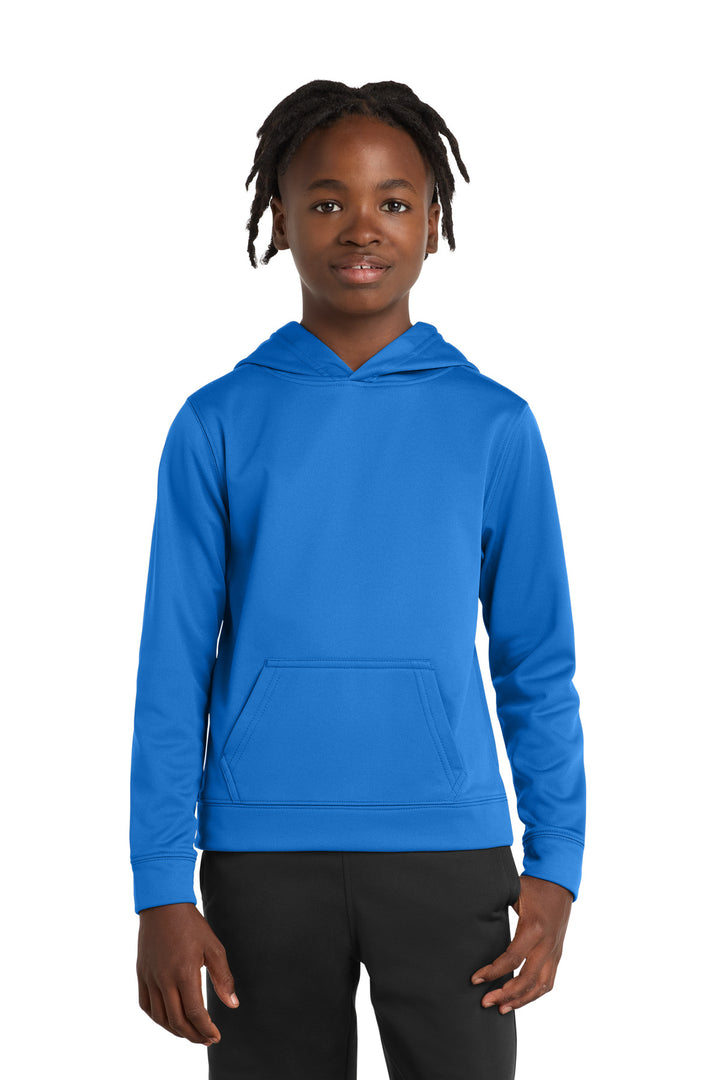 Port &amp; Co Youth Performance Fleece Pullover Hooded Sweatshirt