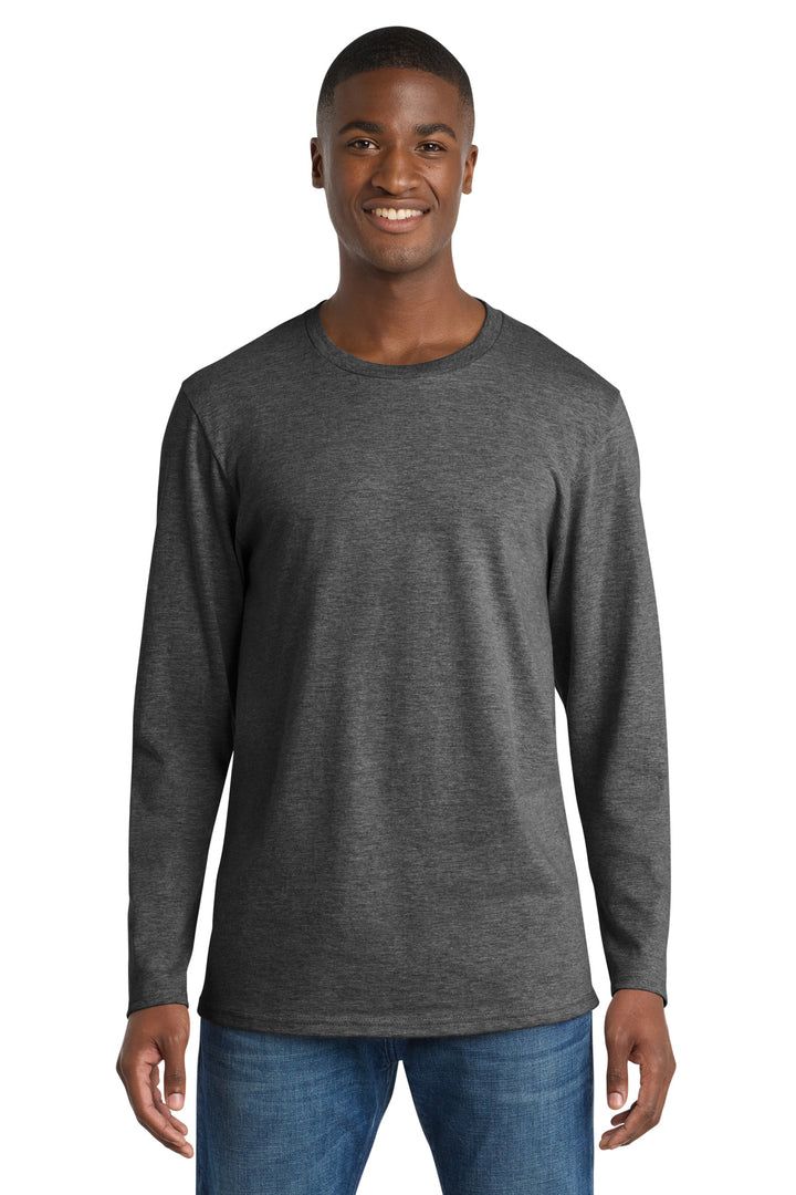 Port &amp; Co Long Sleeve Bouncer Tee