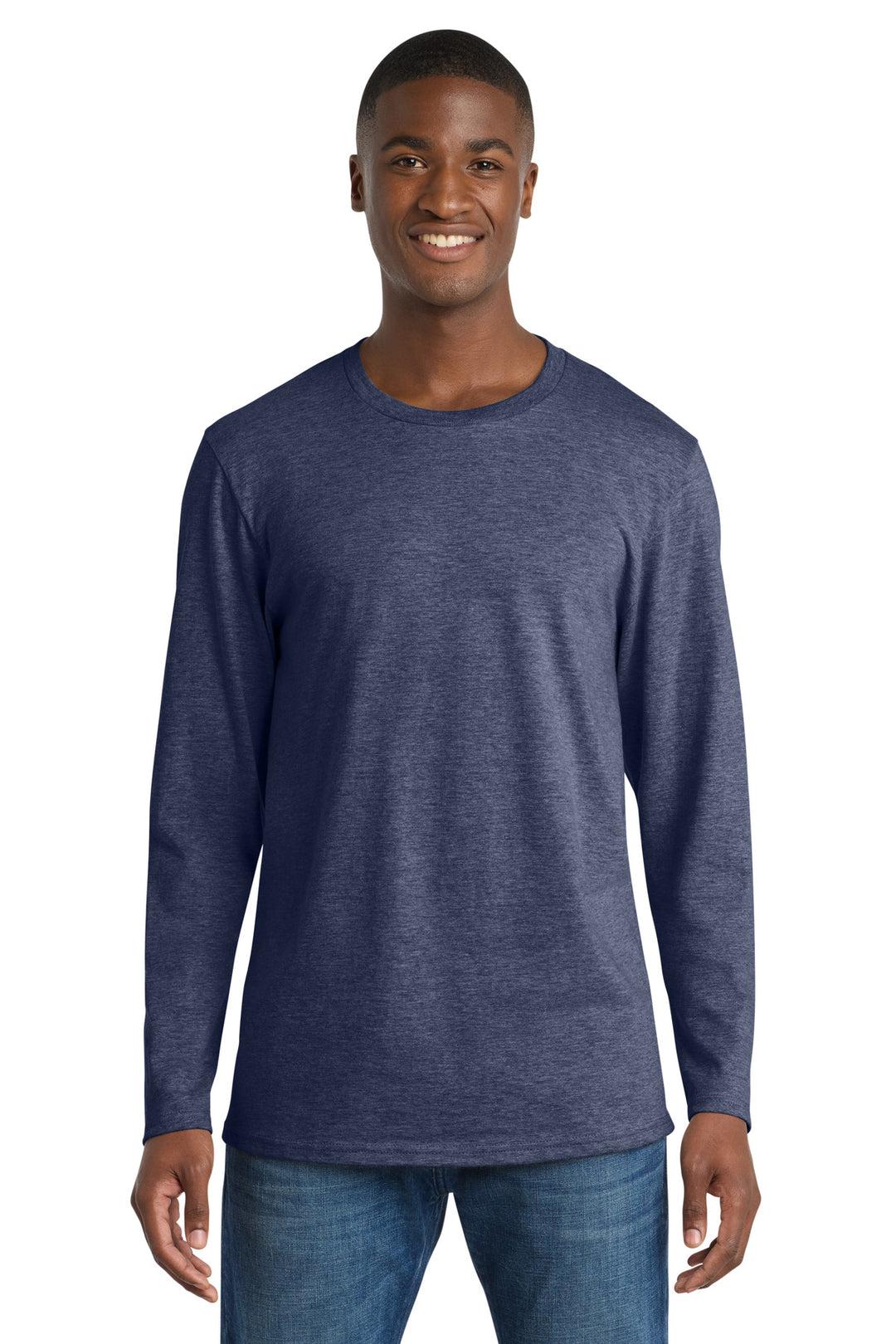 Port &amp; Co Long Sleeve Bouncer Tee