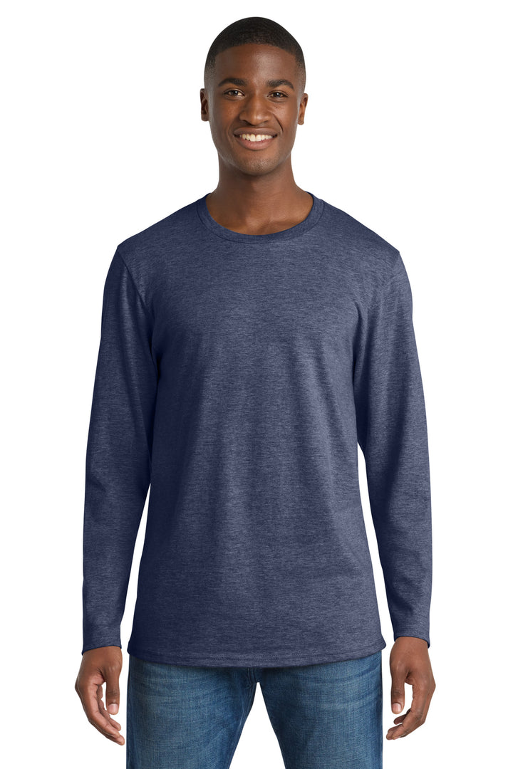 Port &amp; Co Long Sleeve Bouncer Tee