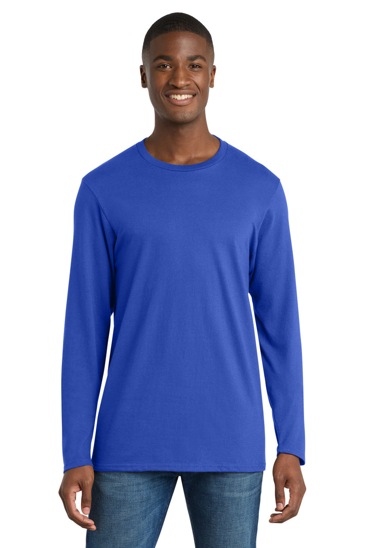 Port &amp; Co Long Sleeve Bouncer Tee