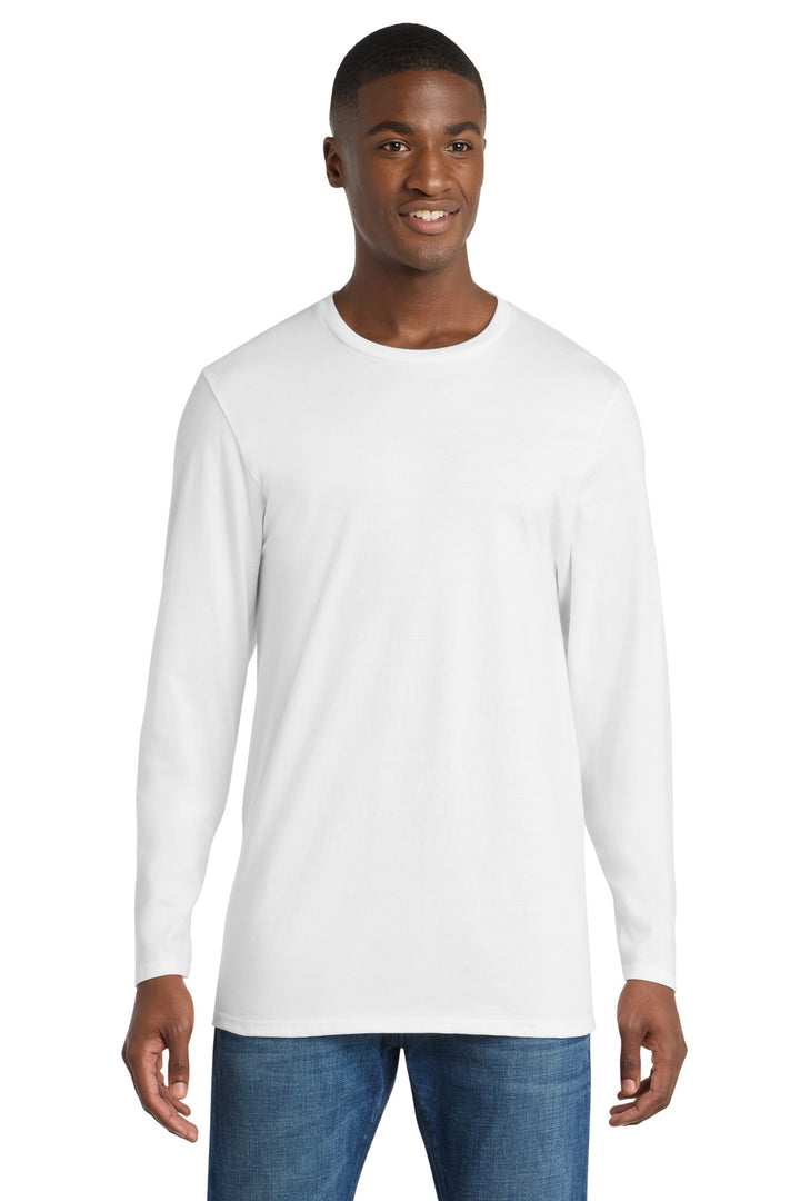Port &amp; Co Long Sleeve Bouncer Tee