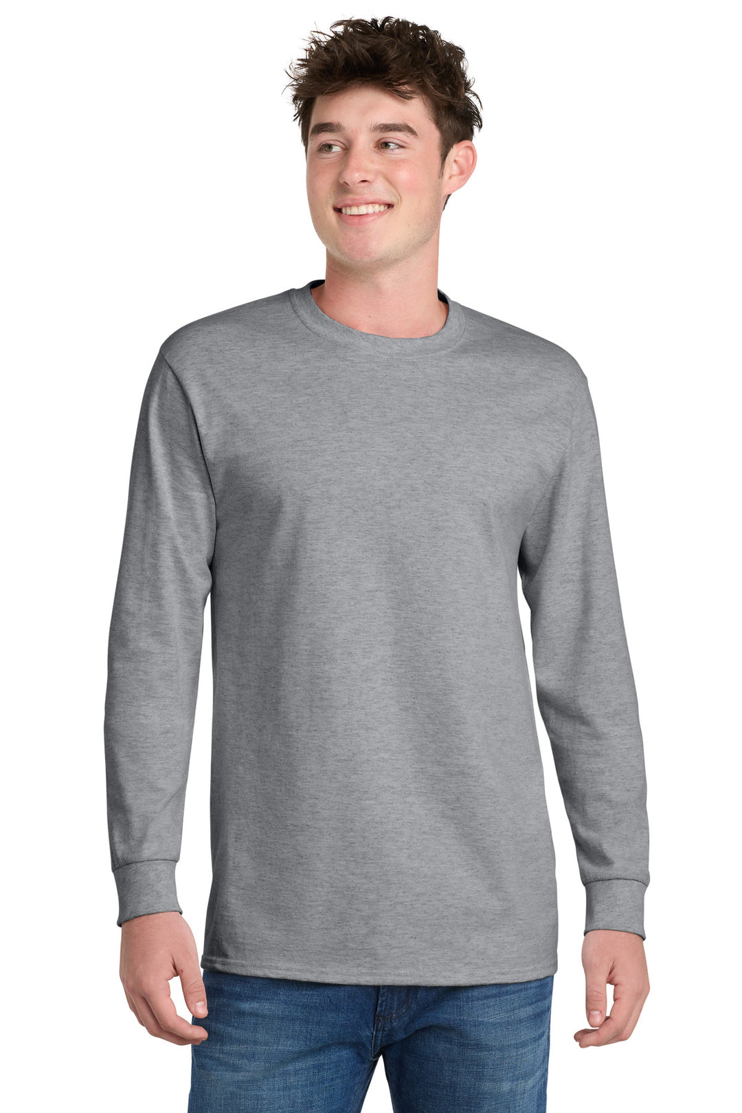 Port &amp; Co Tall Long Sleeve Essential Tee