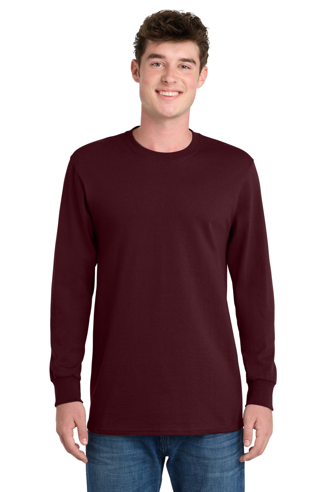 Port &amp; Co Tall Long Sleeve Essential Tee
