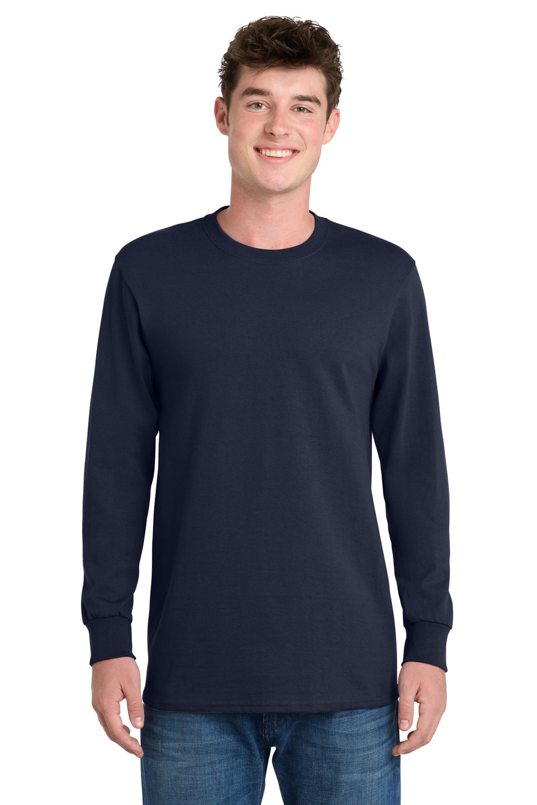 Port &amp; Co Tall Long Sleeve Essential Tee