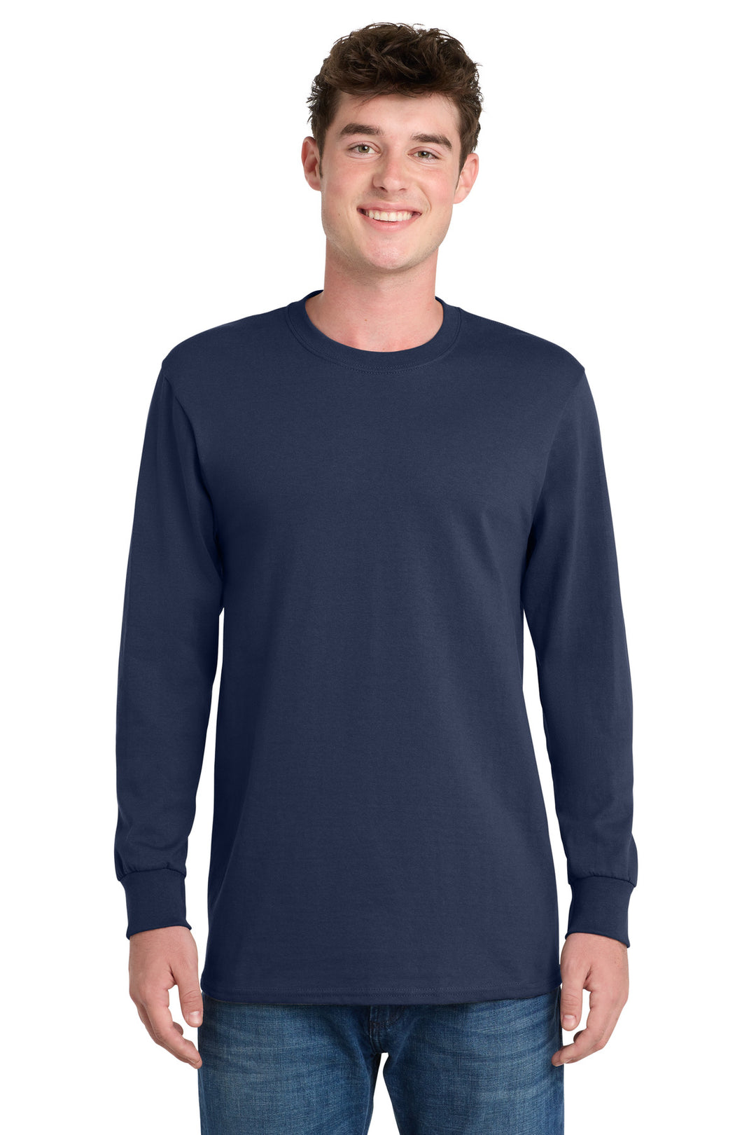 Port &amp; Co Tall Long Sleeve Essential Tee