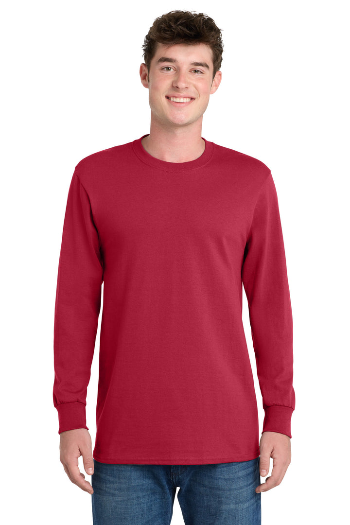Port &amp; Co Tall Long Sleeve Essential Tee